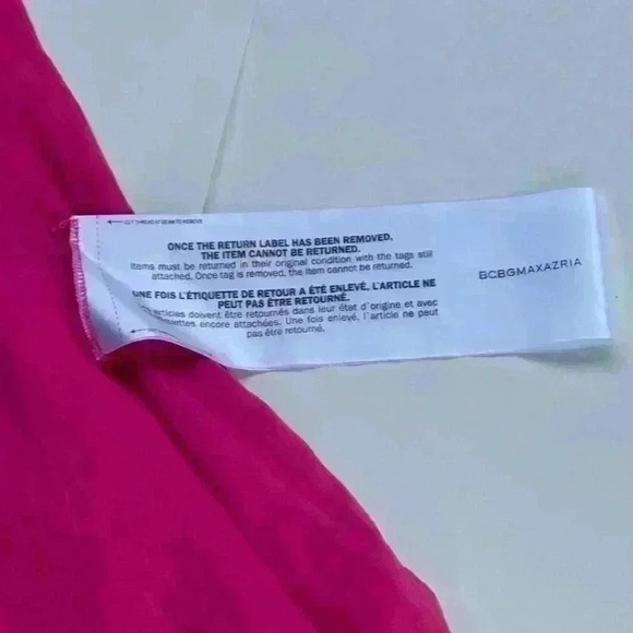 BCBGMAXAZRIA Womens Color Block Mixi Bright Bohemian Dress Spaghetti Straps NWOT - Picture 12 of 14